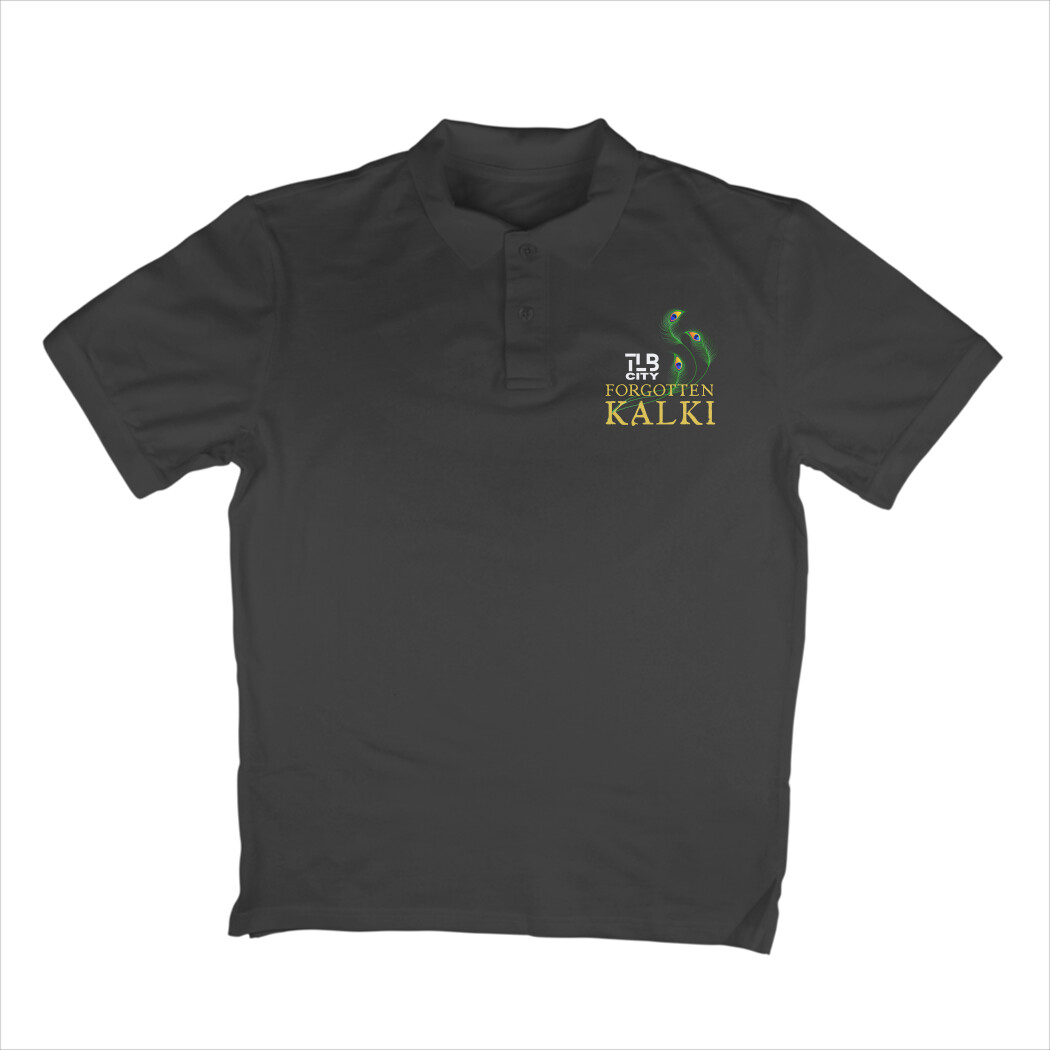Black Polo M Men T-shirt