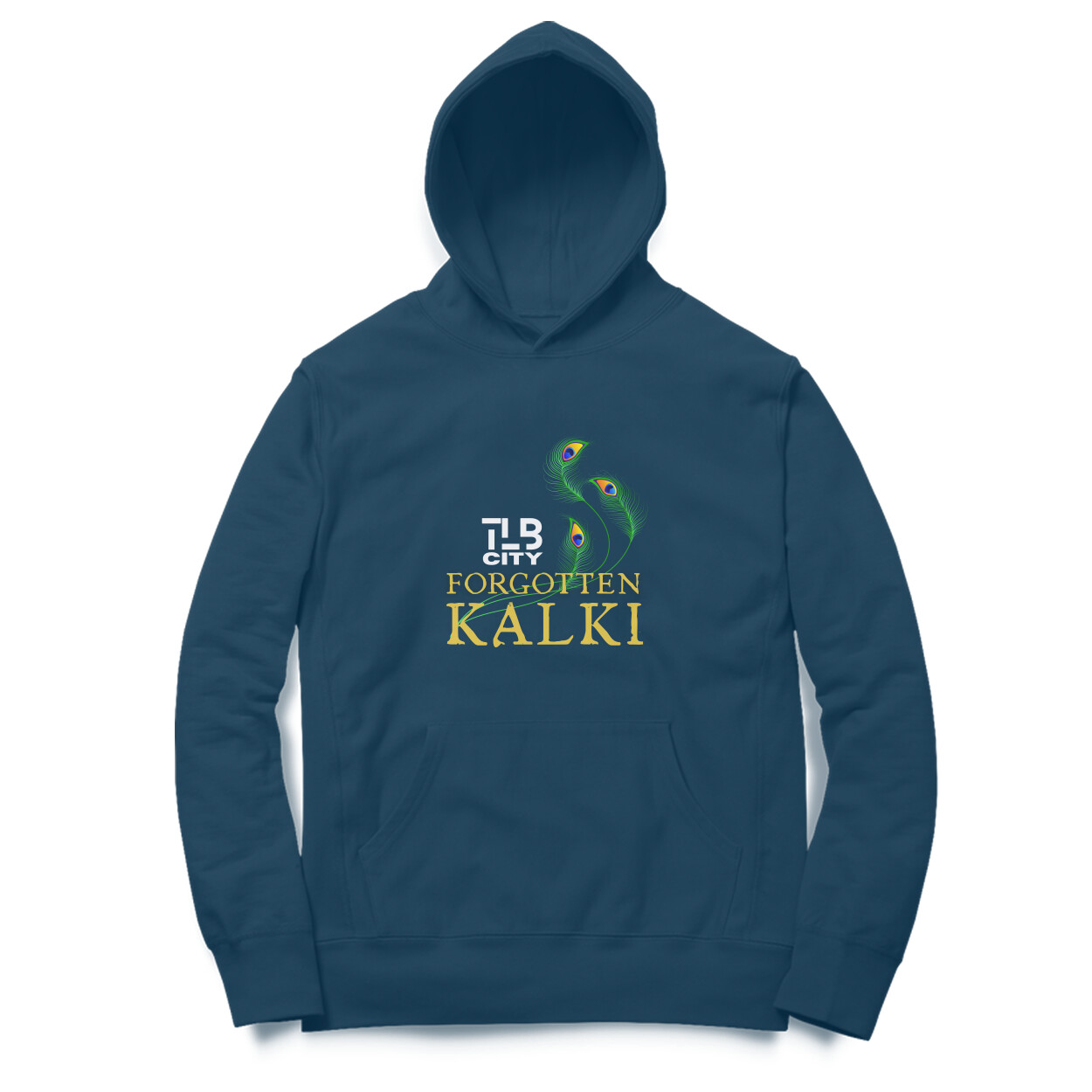 Navy Blue S Oversized Hoodie