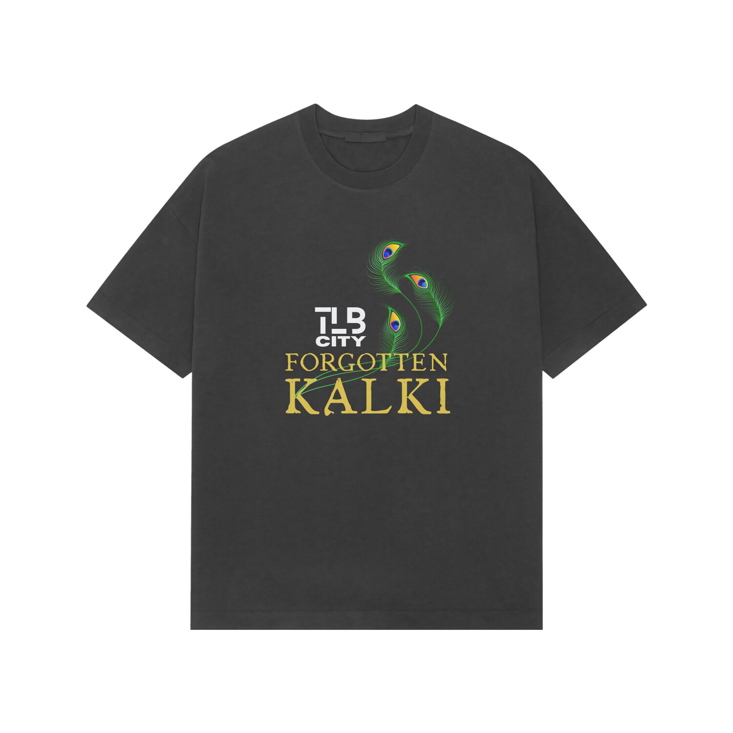 Black S Premium Oversized T-shirt