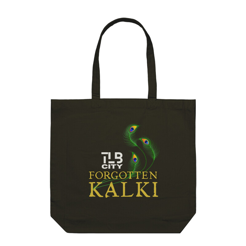 Black Tote Bag with Zipper